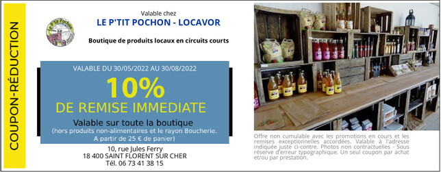 Coupons Reduction Bourges