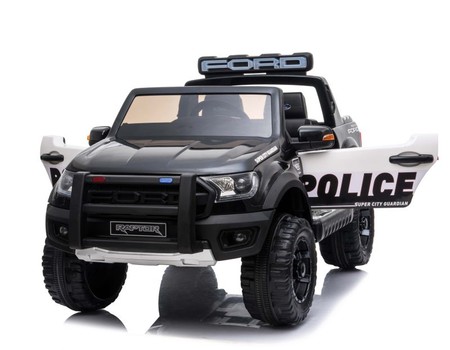 Ford Ranger Raptor Police Blanc Métallisée, voiture électrique