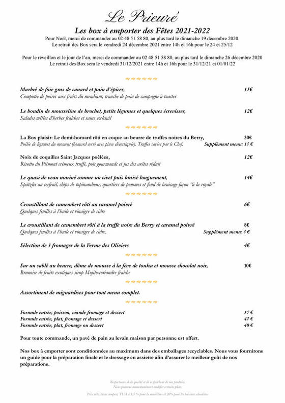 Restaurant Le Prieuré