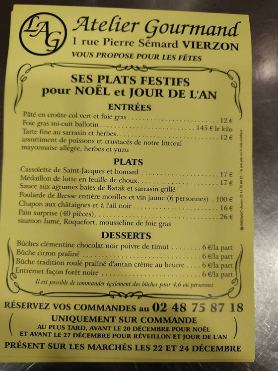 L'Atelier Gourmand