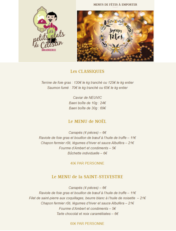 Les Petits Plats de Célestin