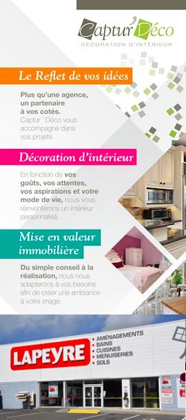 Une décoratrice d'intérieur à vos côtés