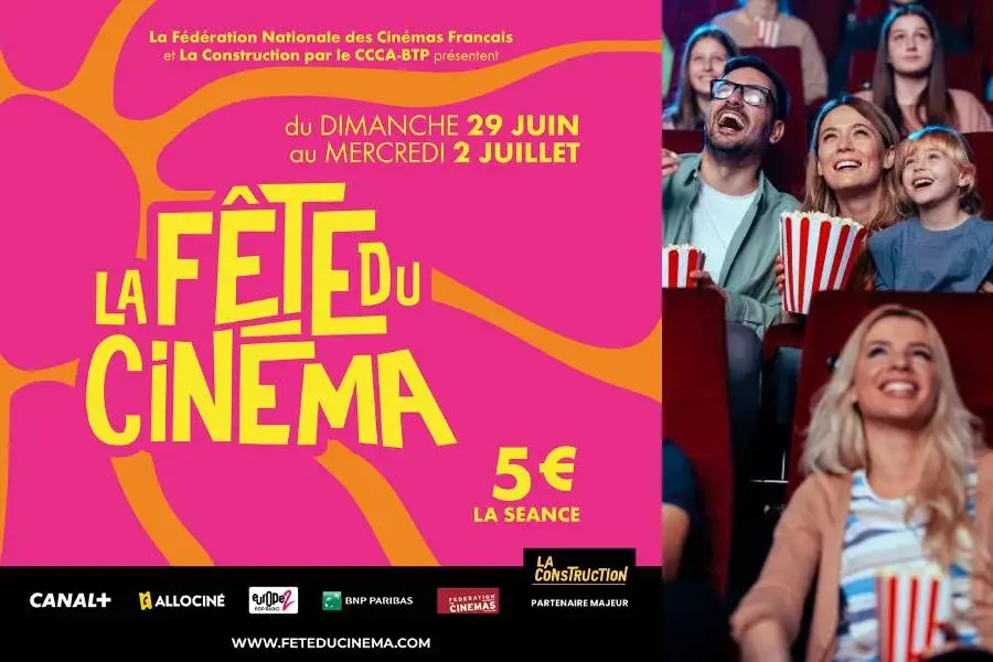 LA FÊTE DU CINEMA 2025 : 5€ la séance au CGR de Bourges et au Ciné Lumière de Vierzon ! - Infoptimum