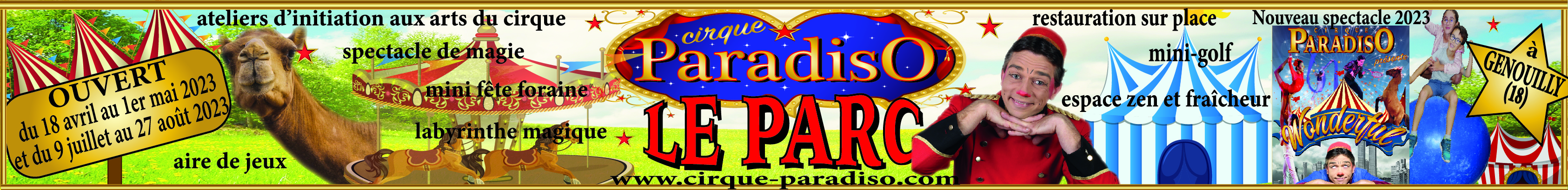Cirque Paradiso Le Parc Genouilly 2023