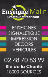 Enseigne Malin Bourges 2022