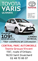Toyota Groupe Vincent Central Parc Auto Bourges 2023