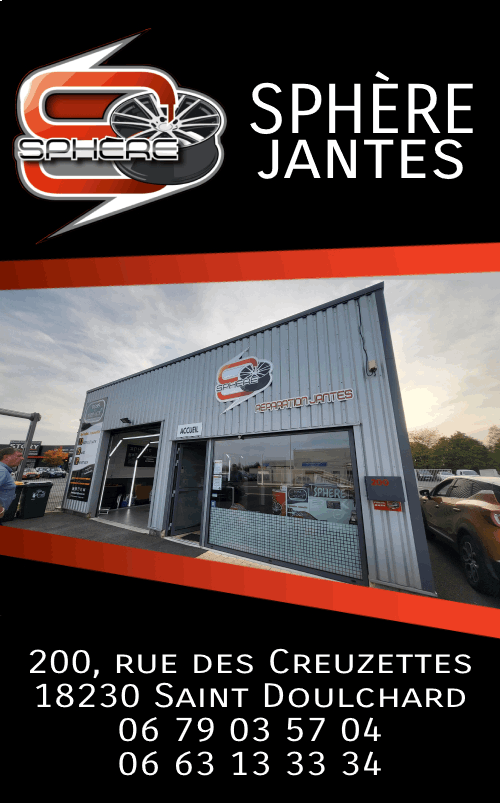 Sphère Jantes Bourges 2023