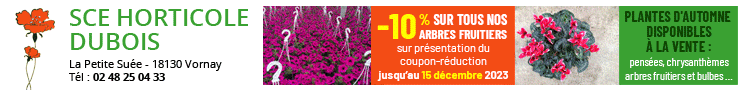 SCE Horticole Dubois Bourges 2023