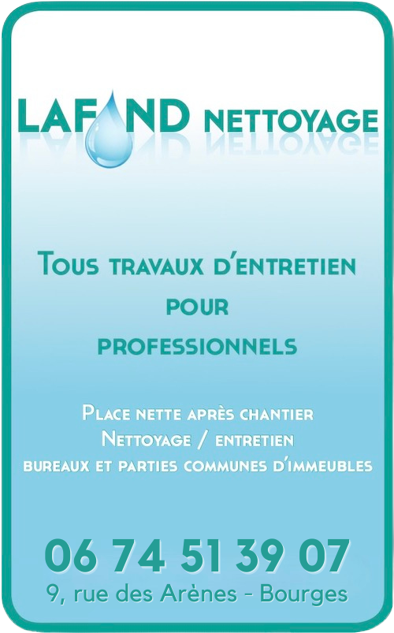 Lafond Nettoyage Bourges 2023