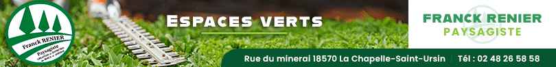 Franck Renier Paysagiste Bourges 2024