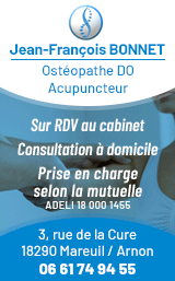 Jean-François Bonnet Ostéopathe - Acupuncteur Bourges 2025