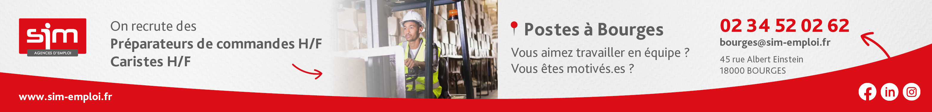 SIM Agences d'Emploi - Bourges 2025