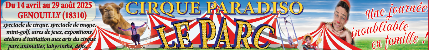 Cirque Paradiso Le Parc Genouilly 2025
