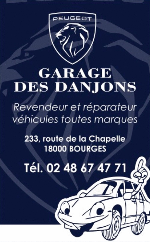 Garage des Danjons- Peugeot - Bourges 2025