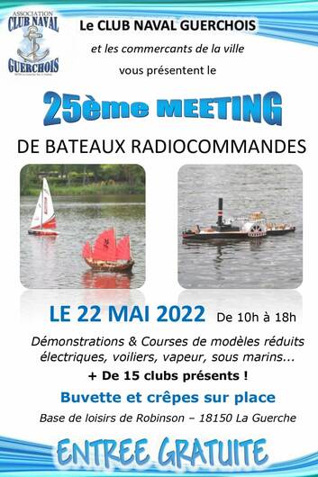 25ème Meeting de Bateaux Radiocommandés