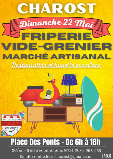 Friperie - Vide-grenier - Marché artisanal