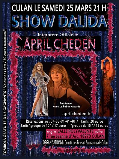 Show Dalida par April Cheden