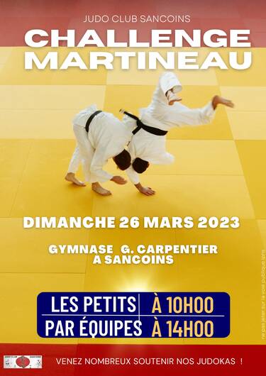 Judo : Challenge Martineau