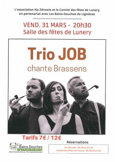 Trio Job chante Brassens