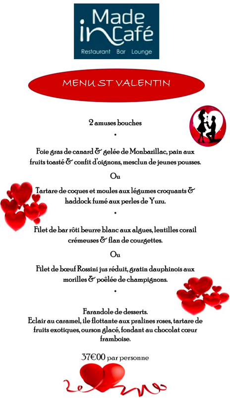 Dans quel restaurant aller dîner pour la SAINT-VALENTIN 2020 à Bourges et ses environs, et à ...
