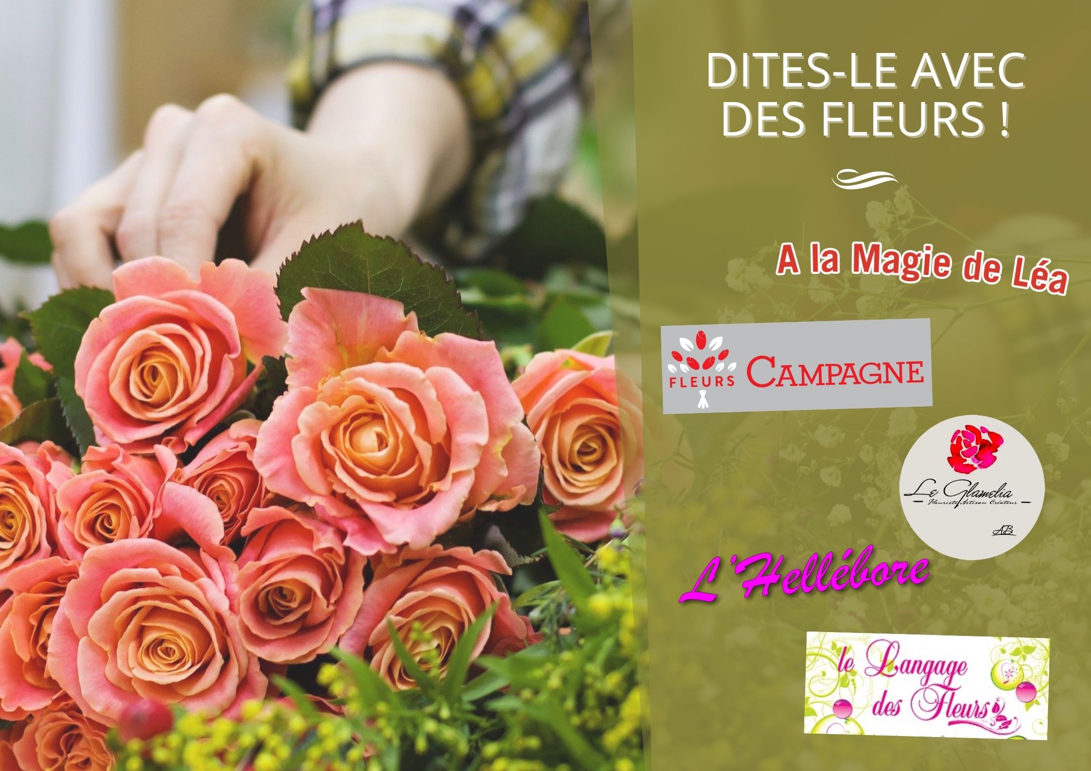 Spécial Confinement Les Fleuristes maintiennent leur activité via le