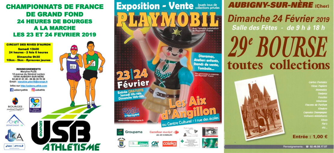 Les SORTIES du weekend sur Bourges et dans le département du Cher 24/02/2019 Infoptimum