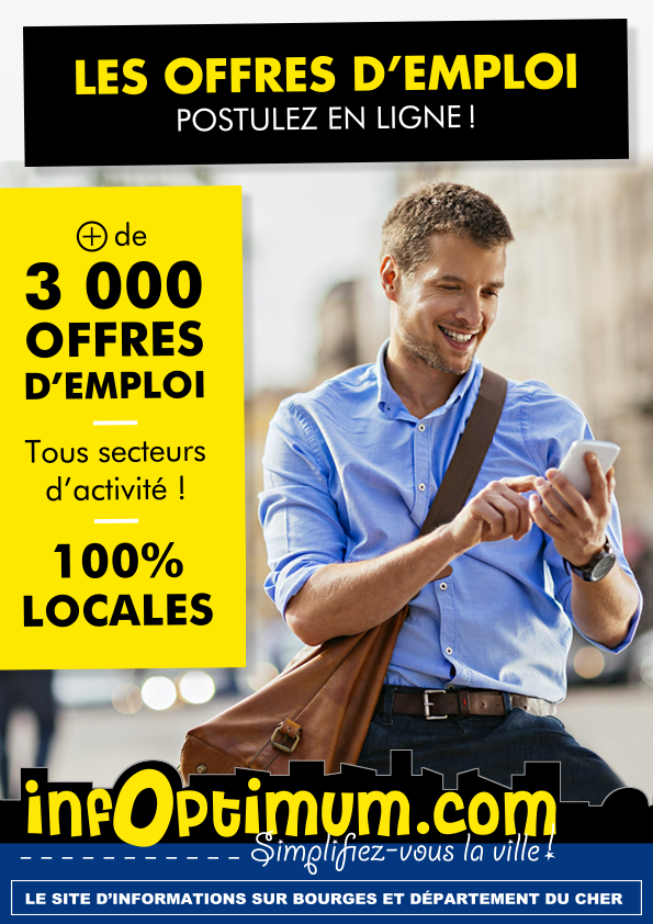 NOUVEAU sur INFOPTIMUM : Les OFFRES d'EMPLOI 100% locales - 14/01/2019 ...