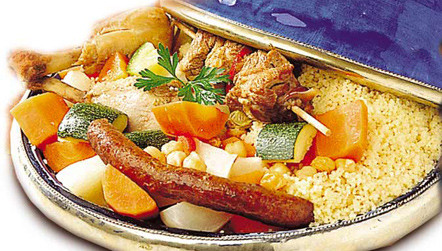 Couscous au choix à emporter pour 6 personnes - Vente ...