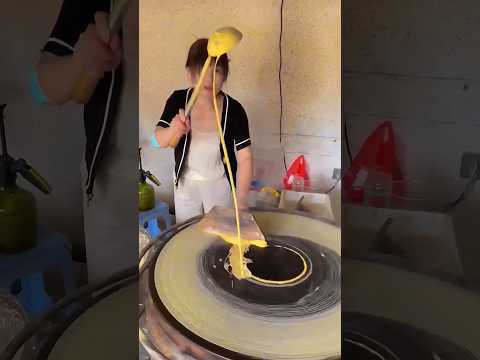 Comment faire des crêpes géantes à grande vitesse ?